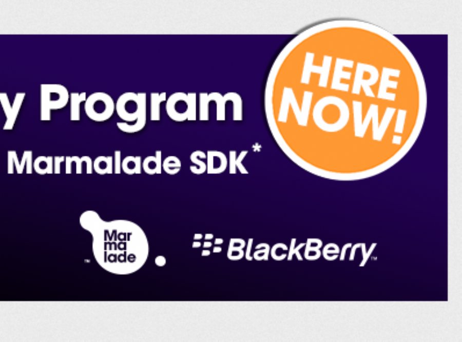 Marmalade Giving Away Free SDK Licenses for BlackBerry 10